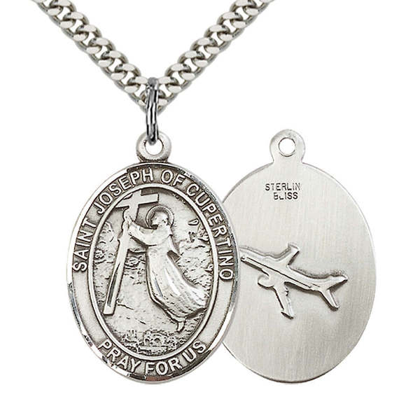 Other - Saint Joseph of Cupertino Sterling Silver Medal